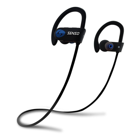 Auriculares Earbuds Inalambricos Senso Black Blue Waterproof