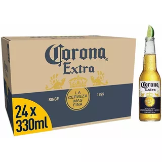 Cerveza Corona Porron 330 Ml Caja  X 24 Unidades