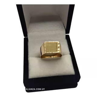 Anillo Mesa Todo Oro 18k