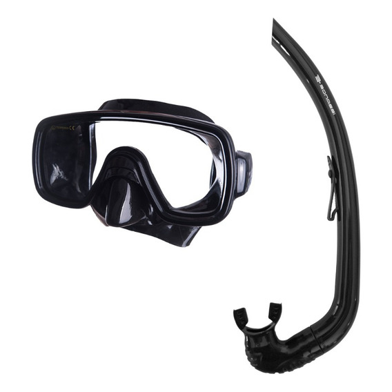 Combo Snorkel Visor Mars + Snorkel Martinica Para Buceo