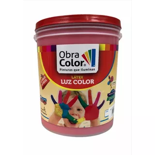 Latex Colores Vibrantes Int Ext X 10 Litros Antibacterial Color Rojo Knock Out