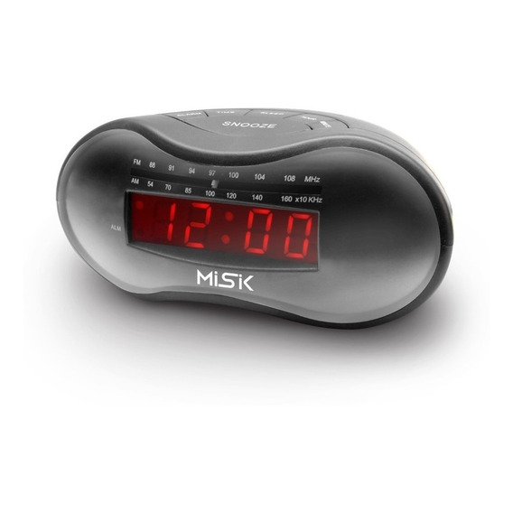 Misik - Radio Reloj Despertador Digital - Am/fm Y Auxiliar