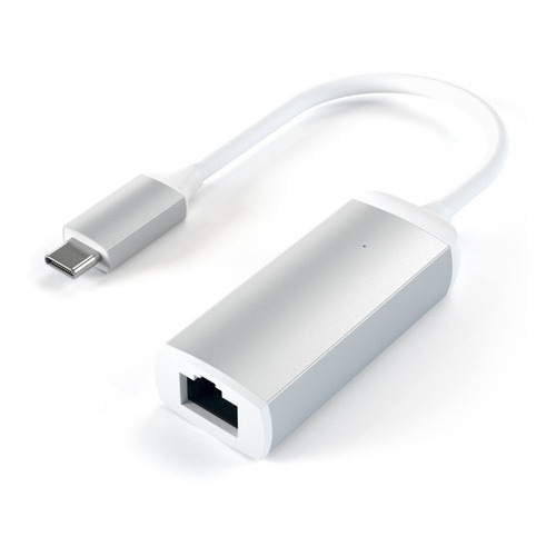 Adaptador Satechi Usb-c A Gigabit Ethernet para Macbook / Apple / Windows Color Silver