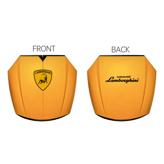 Auricular in ear Wireless Lamborghini Tws700 Amarillo Bluetooth con estuche de carga