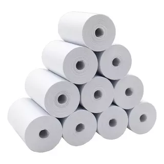 Papel Térmico Para Datáfono, Impresora 100 Rollos 57mm X15m