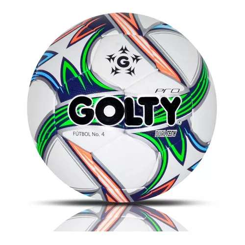 Balon Futbol Pro Golty Dualtech N.4 Color Verde