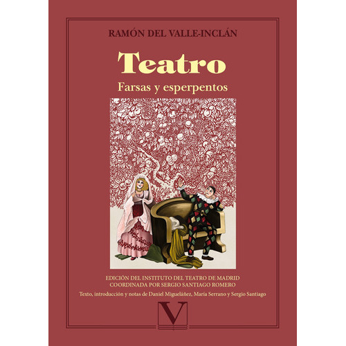 Teatro, De Ramón Del Valle Inclán Y Sergio Santiago Romero. Editorial Verbum, Tapa Blanda, Edición 1 En Español, 2021