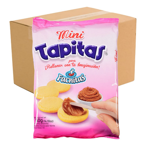 Tapita Para Alfajor Fachitas 12x200gr