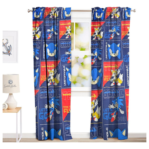 Juego Cortinas Infantil Niños 150x210 Bebe Joven Varios Dise