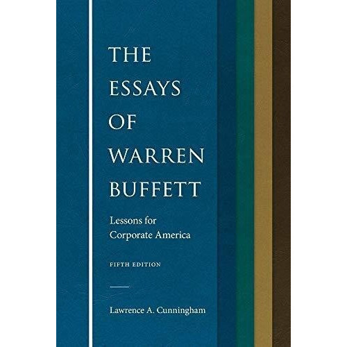 The Essays Of Warren Buffett Lessons For Corporate..., De Lawrence A. Cunning. Editorial Carolina Academic Press En Inglés