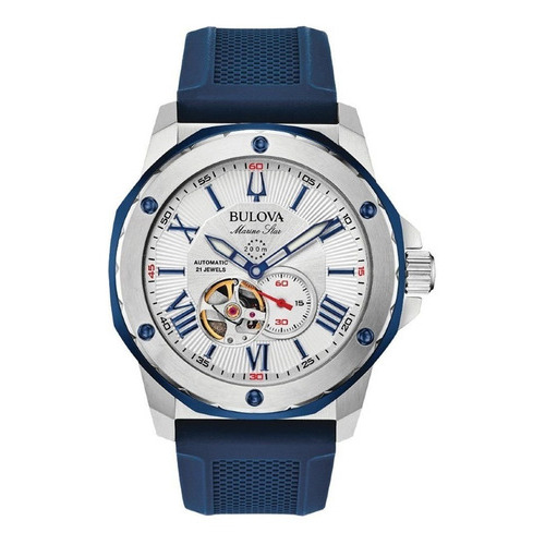 Reloj Bulova Marine Star Automatic 98a225 para hombre