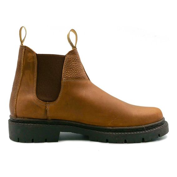 Botines Renox Chelsea Original Café Hombre