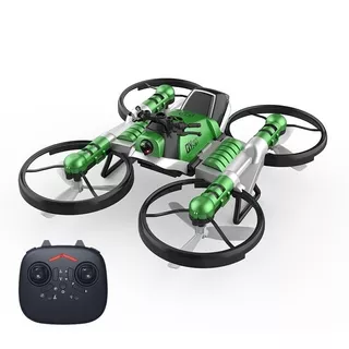 Drone Moto Leap 2 En 1 Con Cámara Wifi Diseño Plegable 