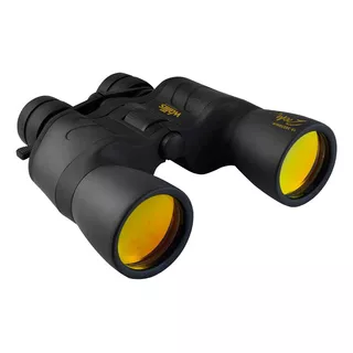 Binocular Con Zoom Tipo Porro Wallis Bi610304 10-30 X 50 Mm Color Negro