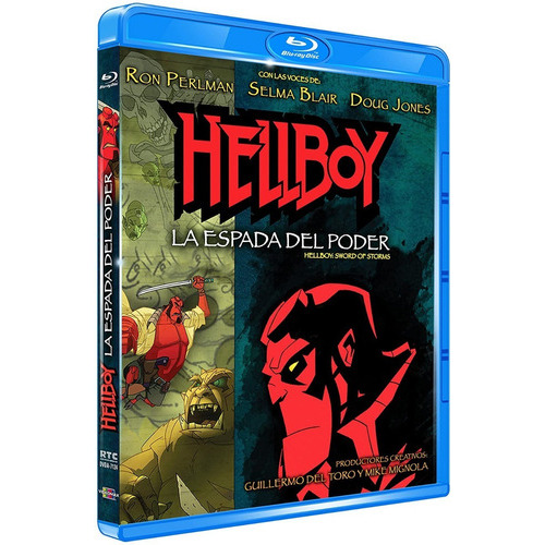 Hellboy La Espada Del Poder | Blu Ray Película Nuevo