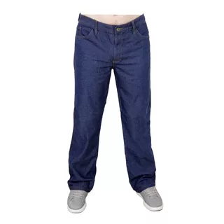 Calça Masculina Rural Jeans Azul Reforçada Trabalho pesado