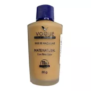 Base De Maquillaje Liquida  Vogue Mate Natural Filtro Solar