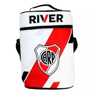 Bolso Matero Térmico Equipo De Mate River Plate Futbol