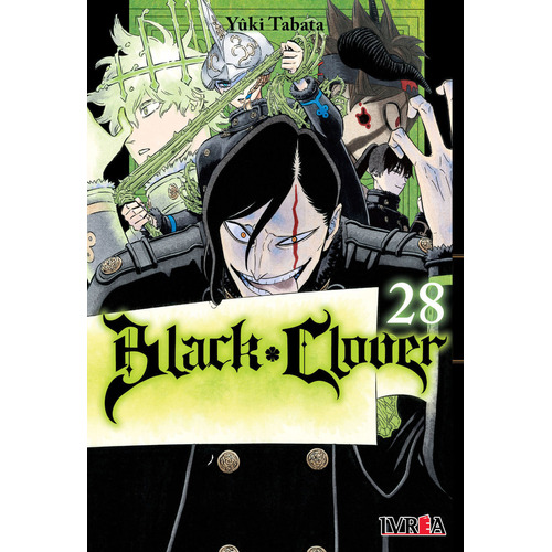 Black Clover 28, De Yuki Tabata. Serie Black Clover, Vol. 28. Editorial Lvrea, Tapa Blanda En Español