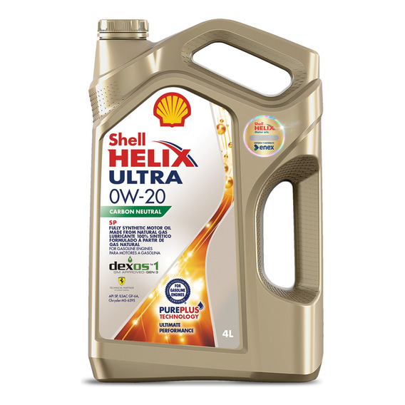 Aceite De Motor Shell Helix Ultra Sp 0w20 4 Lt