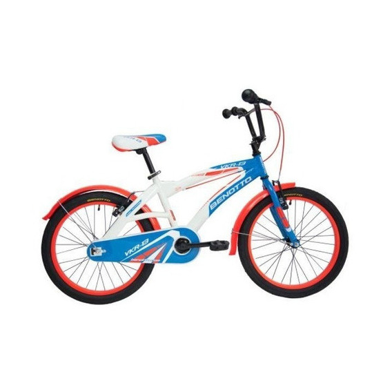 Bicicleta Benotto Cross Vkr-13 R20 1v Niño Frenos V Acero Color Azul/Blanco/Roj Tamaño Unitalla Tamaño del cuadro Único