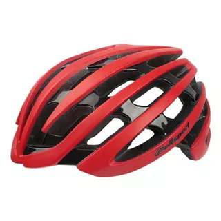 Capacete Ciclismo Polisport Light Road Vermelho Bike Tamanho L(58-61cm)