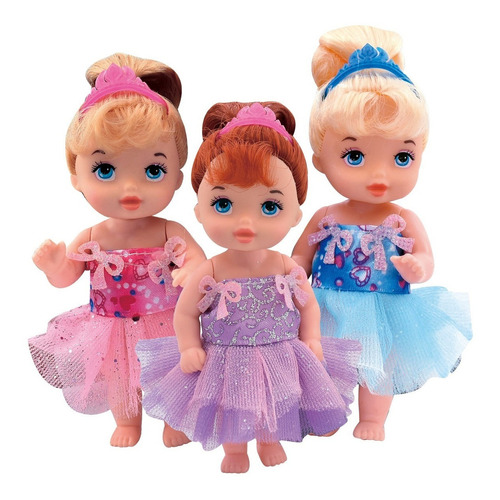Juguete Muñecas My Little Princesas Mini Doll Ditoys Rosa