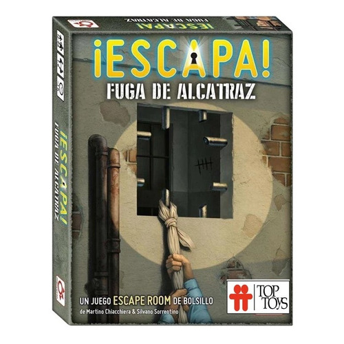 Juego De Mesa Escapa Fuga De Alcatraz Exit Top Toys Lelab
