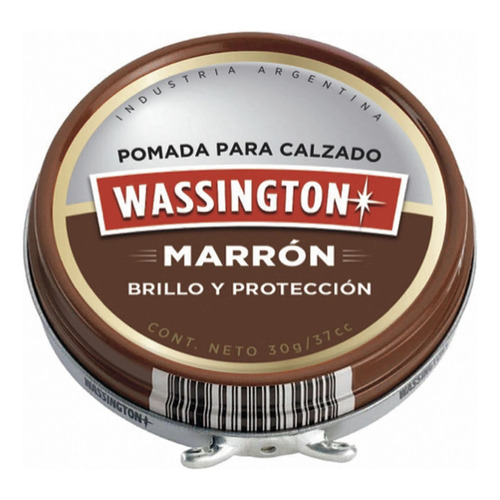 Wassington Pomada Para Calzado X 30g - Marron