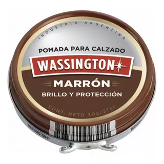 Wassington Pomada Para Calzado X 30g - Marron