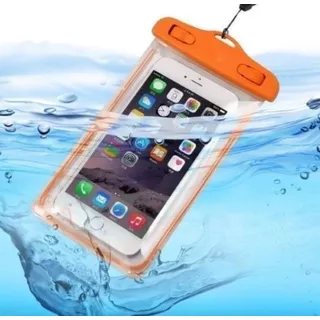 Kit 5x Capa Impermeável Para Celular Mergulho Praia Piscina Cor Variadas Bag