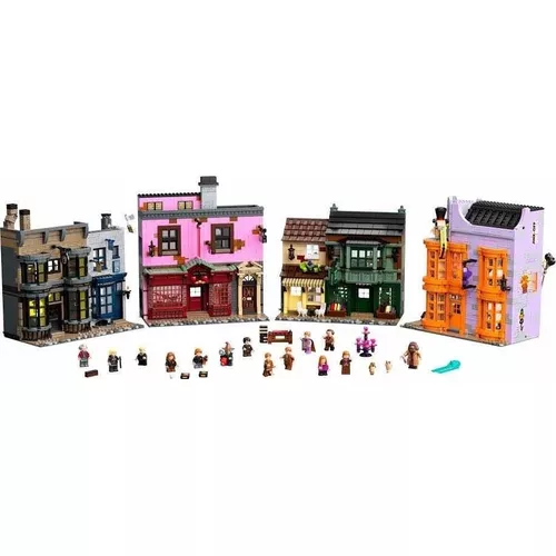 Harry Potter: Set LEGO do Beco Diagonal com 2.025 Peças, 3 Prédios e 11  Minifigs! « Blog de Brinquedo