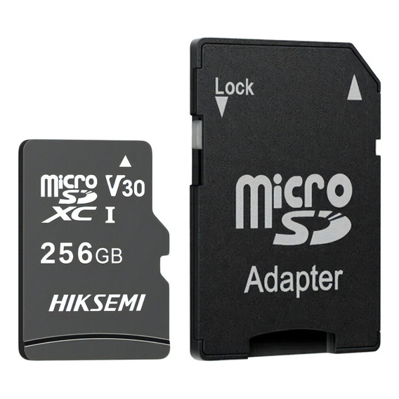 Memoria Micro Sd 256 Gb Hiksemi Con Adaptador