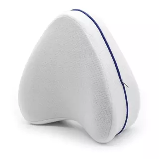 Travesseiro Pernas Ortopédico Alinhamento Coluna Leg Pillow Cor Branco