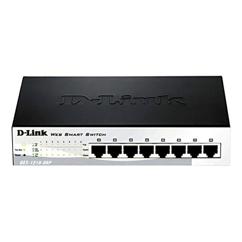 Switch Smart D-link Des-1210-08p 8 Puertos 10/100 Basetx Poe