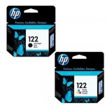 Cartuchos Hp 122 Negro Y 122 Color Originales