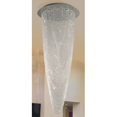Lampara Colgante Araña Caireles Tango 10 Gu10 Led  De Regalo