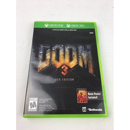 Doom 3 Bfg Edition Xbox 360 Y Xbox One