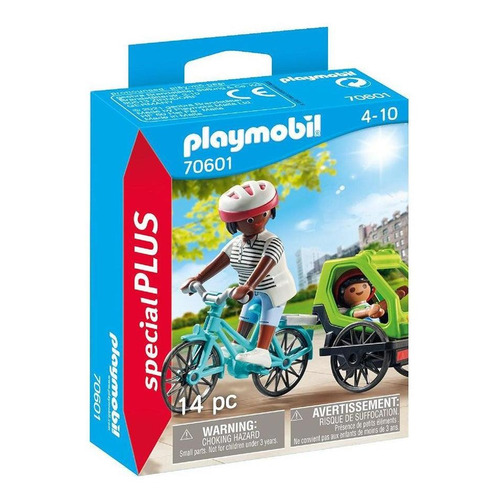 Figura Armable Playmobil Special Plus Excursión En Bicicleta 14 Piezas 3+