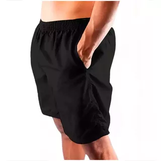 Bermuda Masculina Plus Size Academia Praia Short 3 Bolsos 