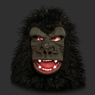Máscara Inteira Macaco Gorila C/ Pêlos - Terror - Fantasia