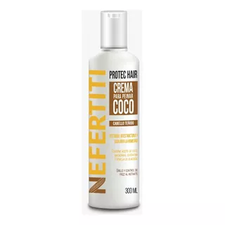 Crema Para Peinar Coco Con Keratina Cabello Teñido 300ml