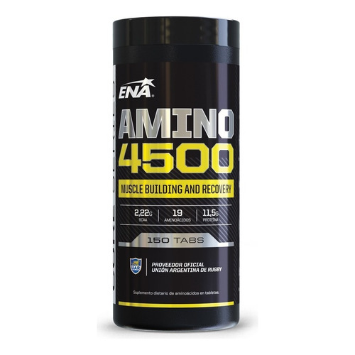 Ena Aminoácidos Amino 4500. 150 Tabs Suplemento Sabor Sin sabor