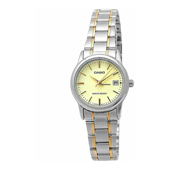 Reloj Mujer Casio Ltp-v002sg-9a Análogo / Lhua Store