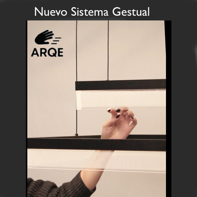 Colgante Led Xul Doble Tecnologia Arqe Gestual Cie