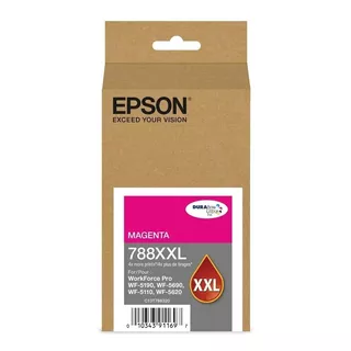 Epson Workforce Cartucho De Tinta Magenta Wf- 6090/6590