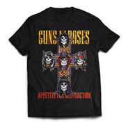 Camiseta Guns And Roses Appetite For Rock Activity