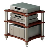 3-tier Audio-video Media Stand, Modern Av Cabinet, Sturdy