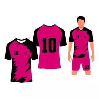 Kit 5 Uniformes Econômico (camisa E Short) 