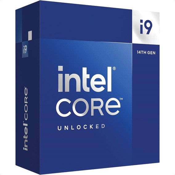 Procesador gamer Intel Core i9-14900K BX8071514900K  de 24 núcleos y  6GHz de frecuencia con gráfica integrada